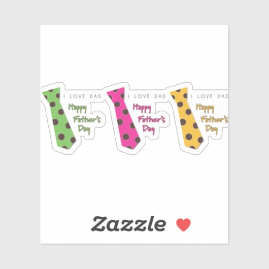 シール幸せな父の日 シール (シート)