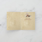 シール性の素晴らしい友人シール誕生日 カード (内部)