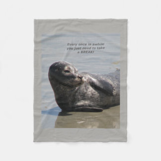 シール毛布 フリースブランケット