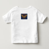 "シール爆撃スタイル" "パッチワークの性格" " トドラーTシャツ (裏面)