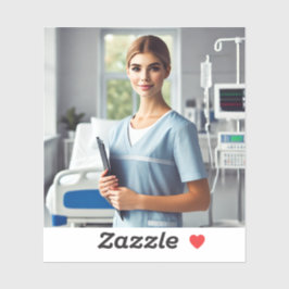 シール設計ナース日 シール