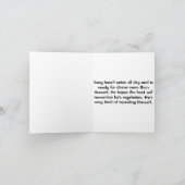 シール誕生日カード カード (内部)