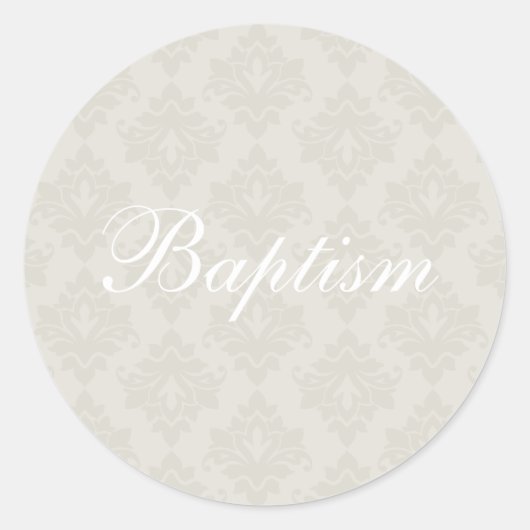 シール：：ああ、とても美しい1 ラウンドシール (正面)