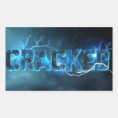 シール – ひび割れ (正面)