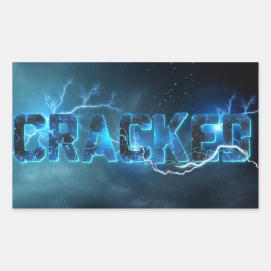 シール – ひび割れ (正面)