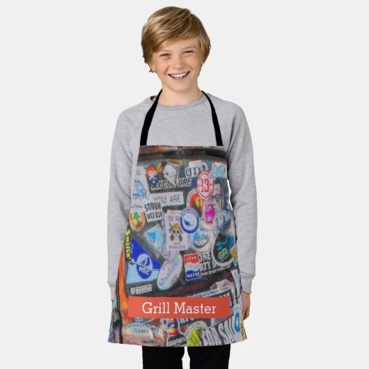 シール エプロン (着用した状態)