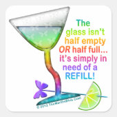 シール – ガラス半身 (正面)