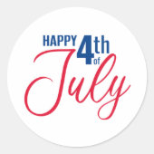 シール（シール）付きハッピーシール ラウンドシール (正面)