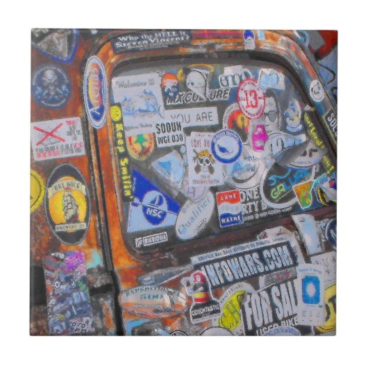 シール タイル (正面)