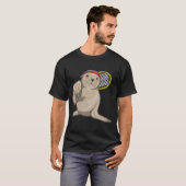 シール テニス テニスラケット Tシャツ (正面フル)