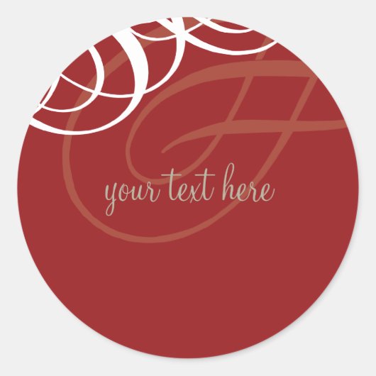 シール::デザイナーヴォーグ11 ラウンドシール (正面)