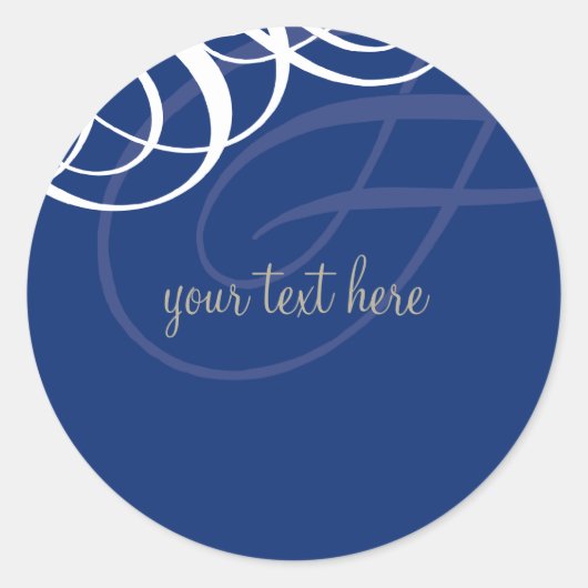 シール::デザイナーヴォーグ6 ラウンドシール (正面)