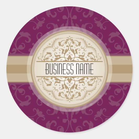 シール::マンダラ4 ラウンドシール (正面)