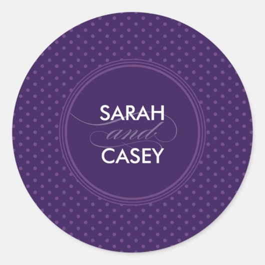 シール：: モダンSPOT SQ 1 ラウンドシール (正面)