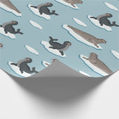 シール ラッピングペーパー (角)