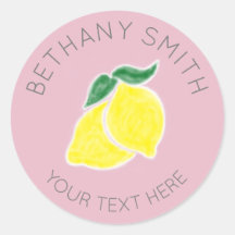 シール |レモン