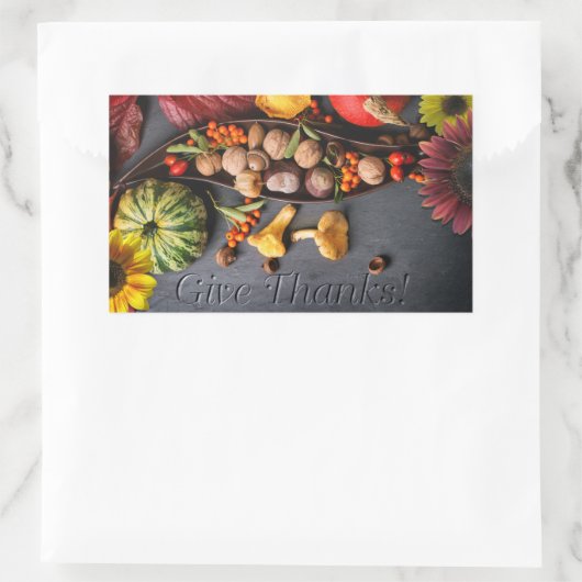 シール – 刻印感謝してい (バッグ)