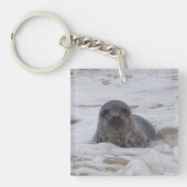 シール – 動物画像アクリルスクウェアKeychain キーホルダー