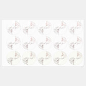 シール.安全に過ごせ。サンキュー ラベル (シート)