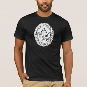 シール: 審理(新しいスペイン)の神聖なオフィス Tシャツ