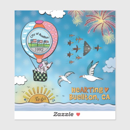 シール – 海の上 (シート)