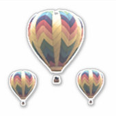 シール – 熱気球 (正面)