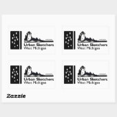 シール – 4枚 (シート)