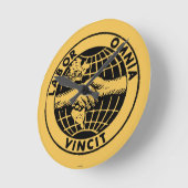 シール: Afl ラウンド壁時計 (傾斜)