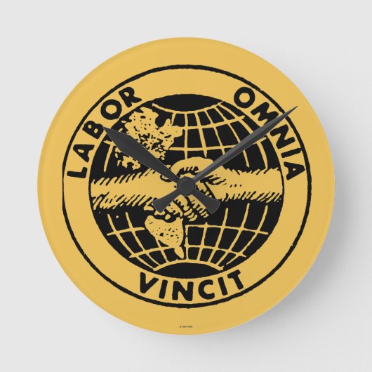 シール: Afl ラウンド壁時計 (正面)