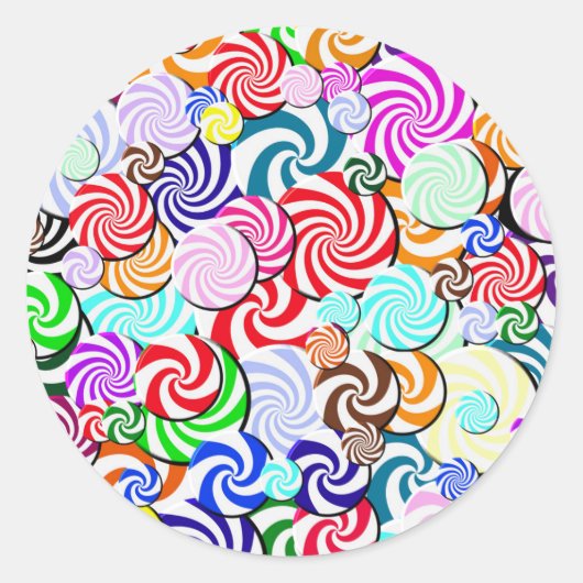 シール – Candy Collage (正面)