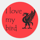 シール – Liverpool Liverbird (正面)