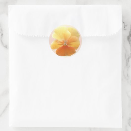 シール – Orange Pansy (バッグ)