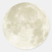 シール(rnd) – 満月 ラウンドシール (正面)