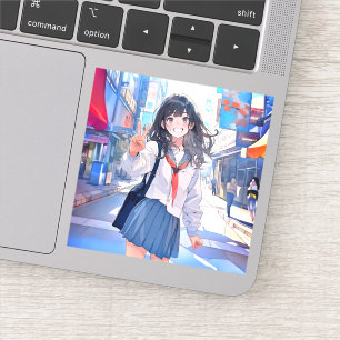 シール Seal|寄り道JK 寿司娘 GenerativeAI