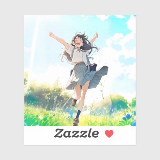 シール Seal｜通学JK 寿司娘 GenerativeAI (シート)