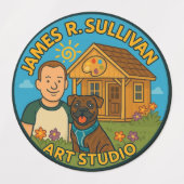 シールSHeet ラベル (デザイン2)