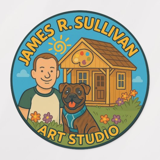 シールSHeet ラベル (デザイン2)