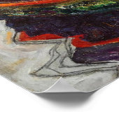 シーレトリエステ魚釣りボート ポスター (角)