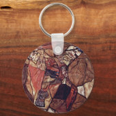 シーレ・イーゴンによる苦悩 キーホルダー (正面)