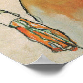 シーレ - チェロ奏者 1910 ポスター (角)