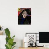 シーレ – モーニングウーマン ポスター (ホームオフィス)