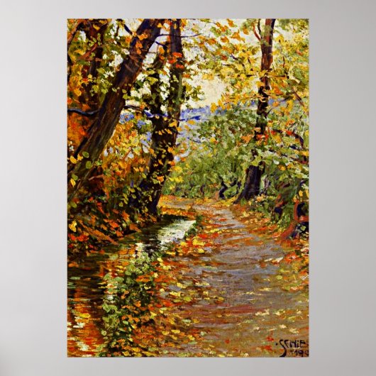 シーレ – ワインディングブルック ポスター (正面)