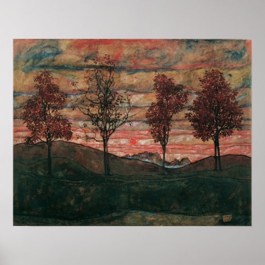 シーレ – ヴィエバウメ ポスター (正面)