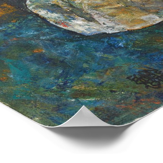 シーレ – 妻エディス ポスター (角)