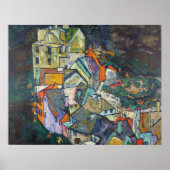 シーレ – 町の終わり ポスター (正面)