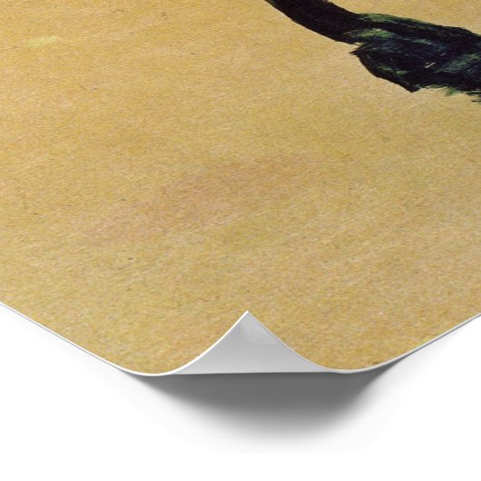 シーレ – 黄菊1910 ポスター (角)