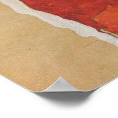 シーレ – 2人の女の子 ポスター (角)