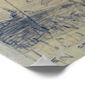 シーレ – Cain Slays Abel 1905 ポスター (角)