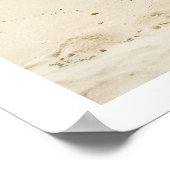 シーロックスサンドビーチバヌアヌアツアイランドランドランドスケープ ポスター (角)