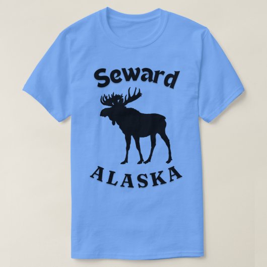 シーワードアラスカムースTシャツ Tシャツ (デザイン正面)